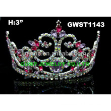 hot selling crystal pageant tiara crown